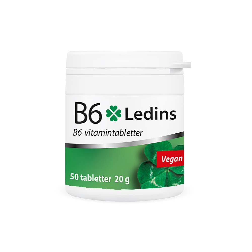 Vitamin B6 50 tabletter – Hälsovalet